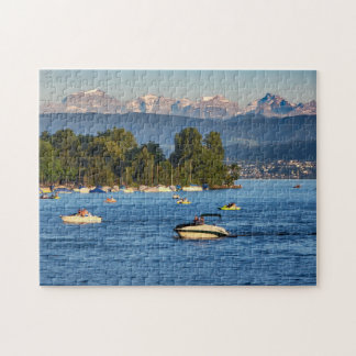 Zurich, Switzerland  Zürichsee (Lake Zurich) Jigsaw Puzzle