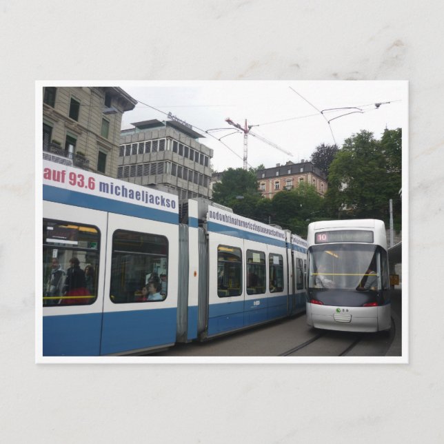 zurich transport postcard (Front)