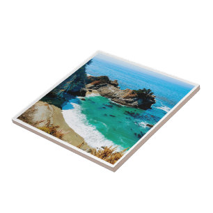 zUS003 MCWAY FALLS, California, America, Ceramic Tile