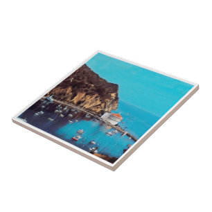 zUS009 SANTA CATALINA ISLAND, California, Ceramic Tile