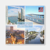zUS025 FLORIDA, Mosaic, America, Fridge