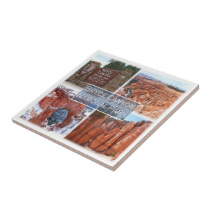 zUS042 BRYCE CANYON N.P. Utah, America, Ceramic Tile