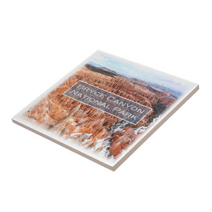 zUS043 BRYCE CANYON N.P. Utah, America, Ceramic Tile