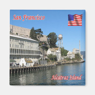 zUS082 SAN FRANCISCO, Alcatraz Island, Fridge Magnet