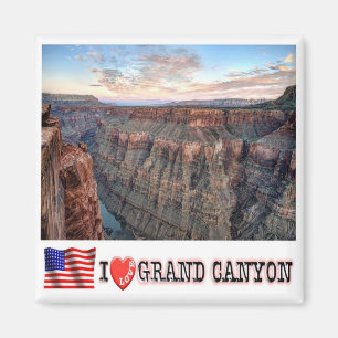 zUS132 GRAND CANYON I Love, Arizona, Fridge Magnet
