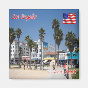 zUS164 LOS ANGELES,Venice Beach,California, Fridge Magnet