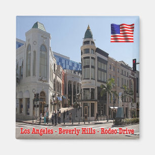 zUS175 BEVERLY HILLS, Los Angeles, Fridge Magnet