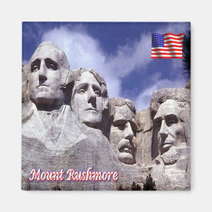 zUS188 MOUNT RUSHMORE, Dakota, America, Fridge Magnet