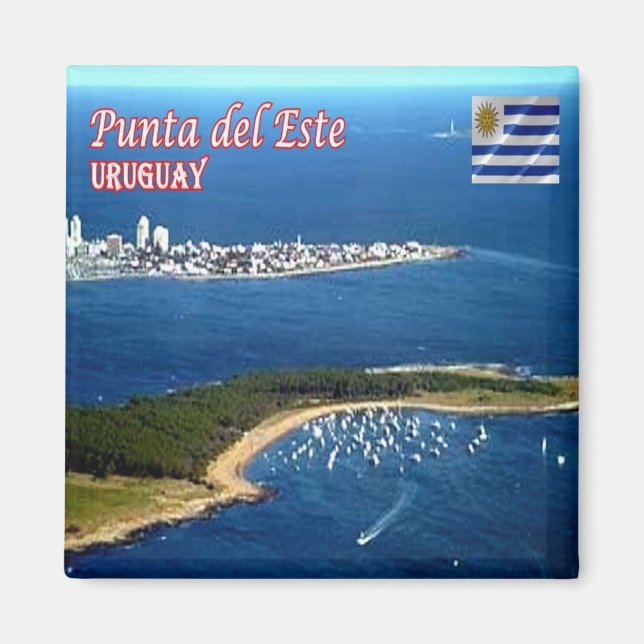 ZUY005 URUGUAY, Punta del Este, Fridge Magnet (Front)