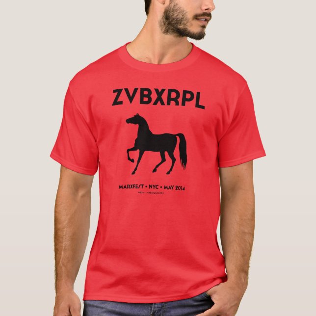 ZVBXRPL Unisex Tee (Red) (Front)