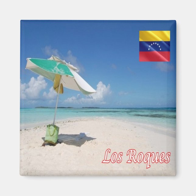 zVE006 LOS ROQUES, Venezuela, America, Fridge Magnet (Front)