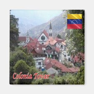 zVE007 COLOGNA TOVAR, Venezuela, America, Fridge Magnet