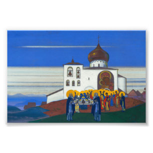 Zvenigorod by Nicholas Roerich Photo Print