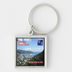 zVG004 TORTOLA Road Town, British Virgin, Key Ring