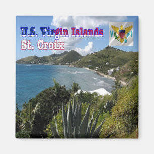 zVI007 SAINT CROIX, Virgin Islands, Fridge Magnet