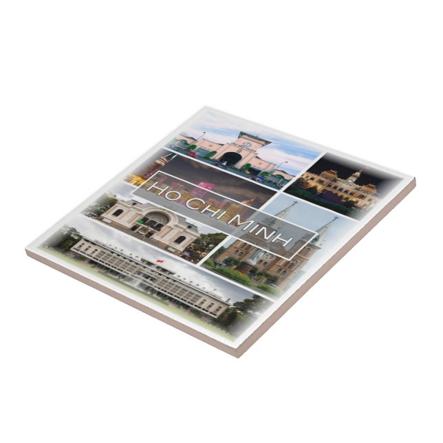 zVN004 HO CHI MINH, Mosaic, Vietnam, Asia Ceramic Tile (Side)