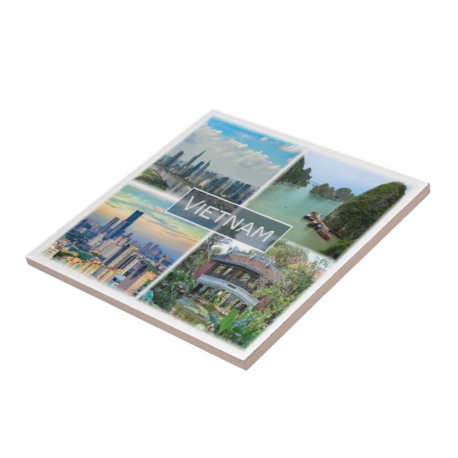 zVN012 VIETNAM, Mosaic, Asia, Ceramic Tile (Side)