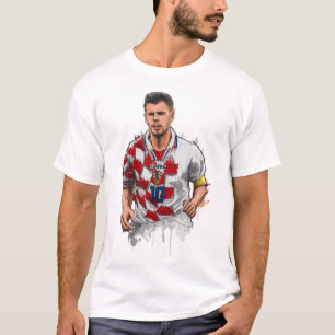 Zvonimir Boban Illustration   T-Shirt