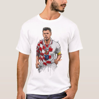 Zvonimir Boban Illustration   T-Shirt