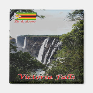 ZW - Zimbabwe - Victoria Falls Magnet