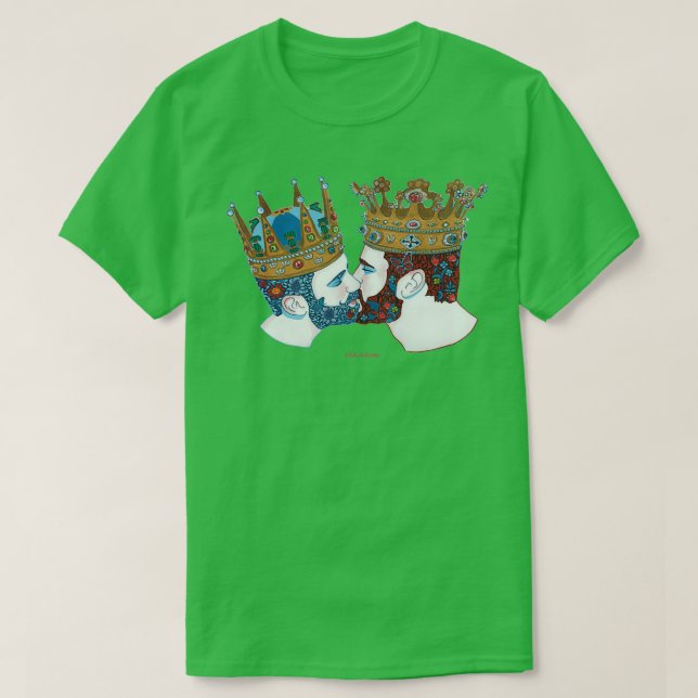 zwei Knigreiche T-Shirt (Design Front)