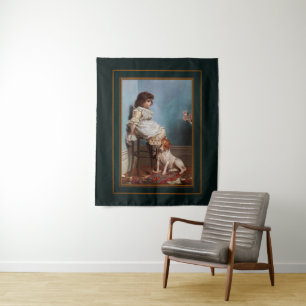 Zwei schlechte Gewissen by Karl Reichert Tapestry