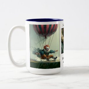 Zweifarbige Tasse, 443 ml Two-Tone Coffee Mug