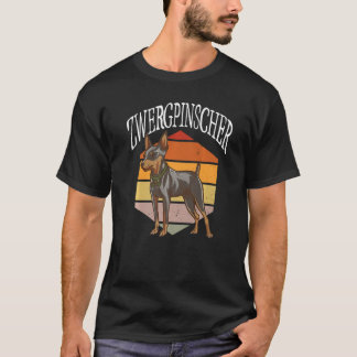 Zwergpinscher - Dog Identification - Dogs Lover -  T-Shirt