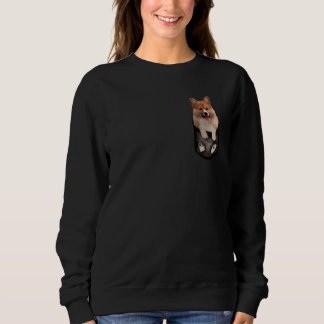Zwergspitz   Pomeranian Dog Sweatshirt