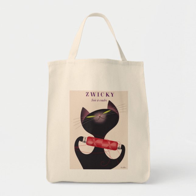 Zwicky Cat Poster by Donald Brun Tote Bag (Front)
