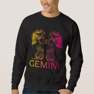 Zwilling Zodiac Sign Horoscope 1 Sweatshirt