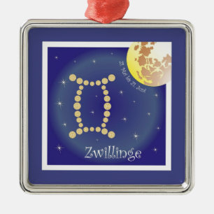 Zwillinge 21. Mai bis 21. Juni Ornament