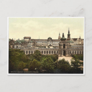 Zwinger and the Theatre, Altstadt, Dresden, Saxony Postcard