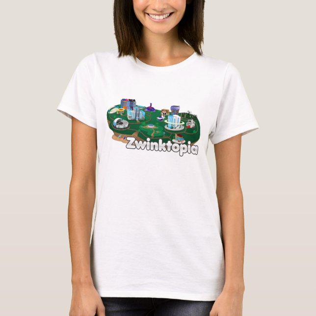 Zwinktopia Baby Doll T-Shirt (Front)