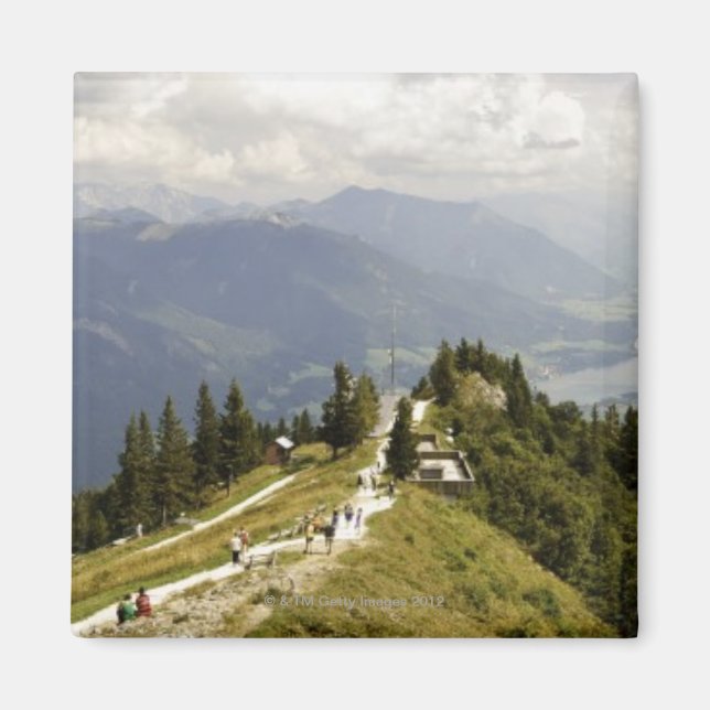 zwoelferhorn, wolfgangsee, salzburg,salzburger 3 magnet (Front)