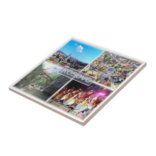 zXK005 KOSOVO, Europe, Ceramic Tile