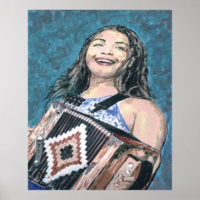 Zydeco Rosie Poster (Front)