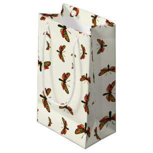 Zygaena carniolica - The Crepuscular Burnet Moth Small Gift Bag
