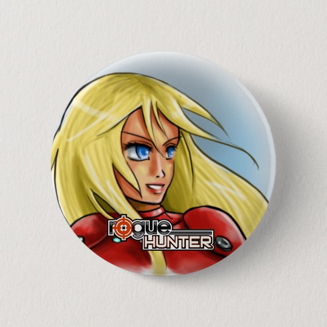 Zyra Zanr Manga Button (Front)