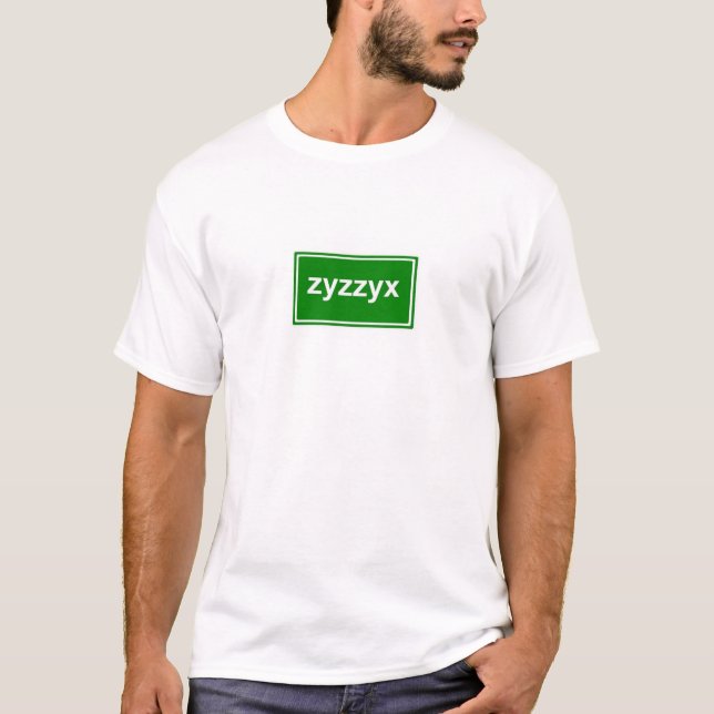 zyzzyx T-Shirt (Front)