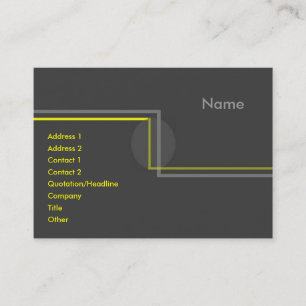 ZZ - Business Card