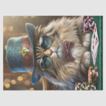 ZZ Tophat, Furry Cat Playing Cards
