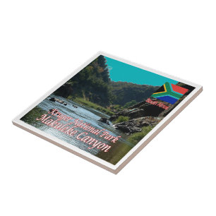 zZA005 SOUTH AFRICA, N.P. Makuleke Canyon, Ceramic Tile