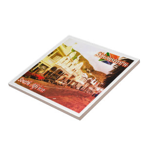 zZA021 SIMON'S TOWN, South Africa, Ceramic Tile