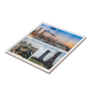 zZA030 JOHANNESBURG, Mosaic, South Africa, Ceramic Tile