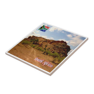 ZzA036 SOUTH AFRICA,  Mapungubwe Hill, Ceramic Tile