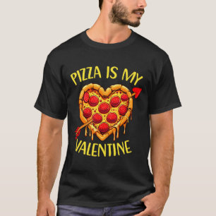 Zza Is My Valentine Funny Valentines Day Boys Ki  T-Shirt