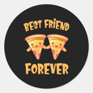 Zza Is My Valentine Valentines Day Heart Peppero Classic Round Sticker