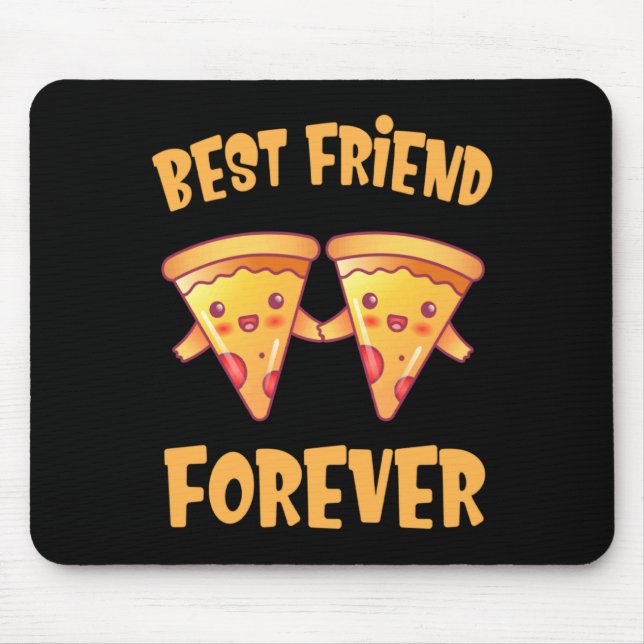 Zza Is My Valentine Valentines Day Heart Peppero  Mouse Pad (Front)