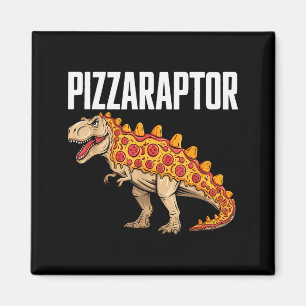 Zza T-rex Dino Fast Food Funny Zza Dinosaur  Magnet